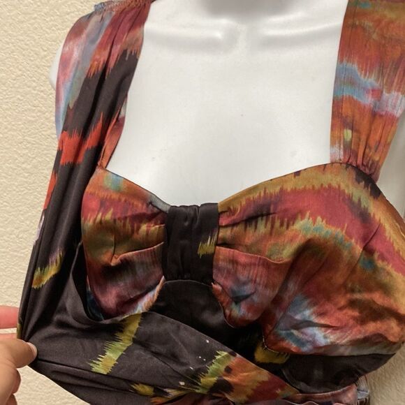 Plenty by Tracy Reese Silk Watercolor Print Dress - Picture 5 of 7